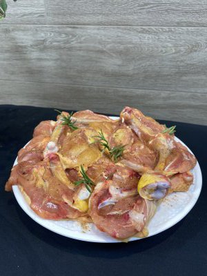 Marinated chicken leg